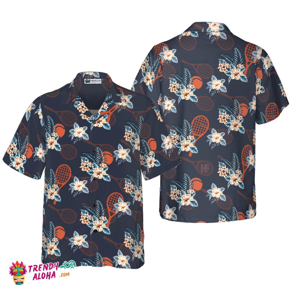 Tropical Tennis 4 Hawaiian Shirt Tropical Tennis 4 Hawaiian Shirt