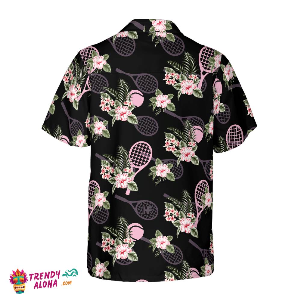 Tropical Tennis Hawaiian Shirt