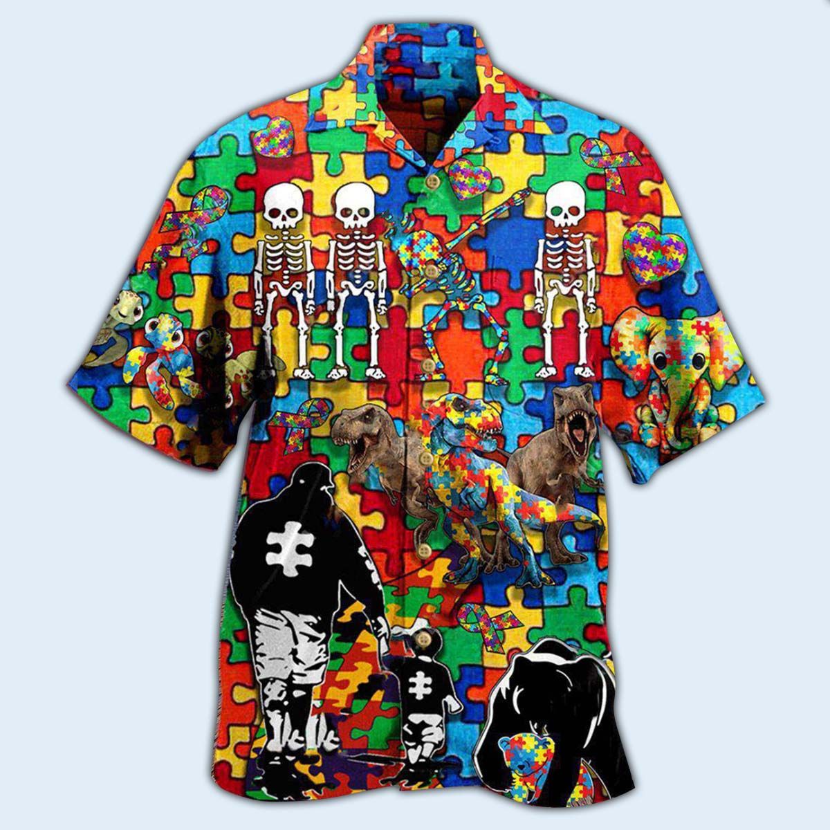 Tropical Turtle: Hawaiian Shirt with Colorful Turtle Print Design
