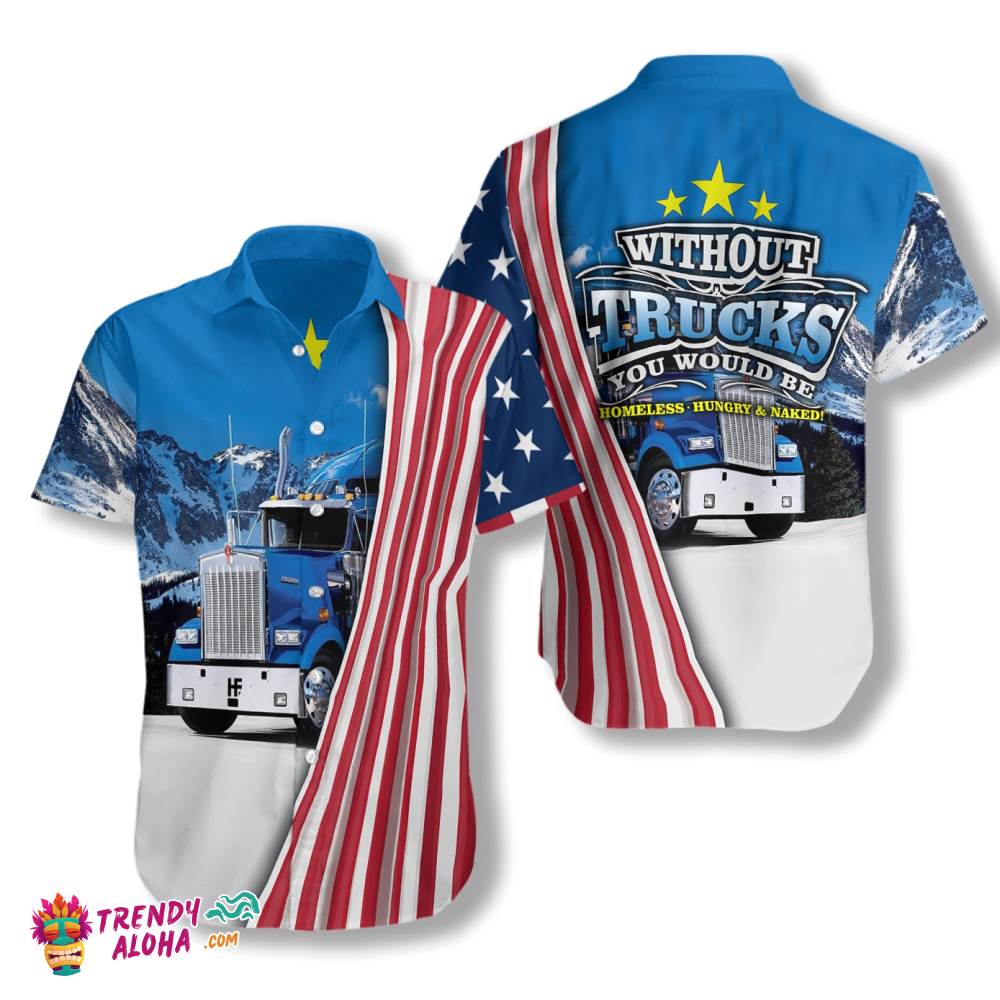 Trucker American Hawaiian Shirt Trucker American Hawaiian Shirt