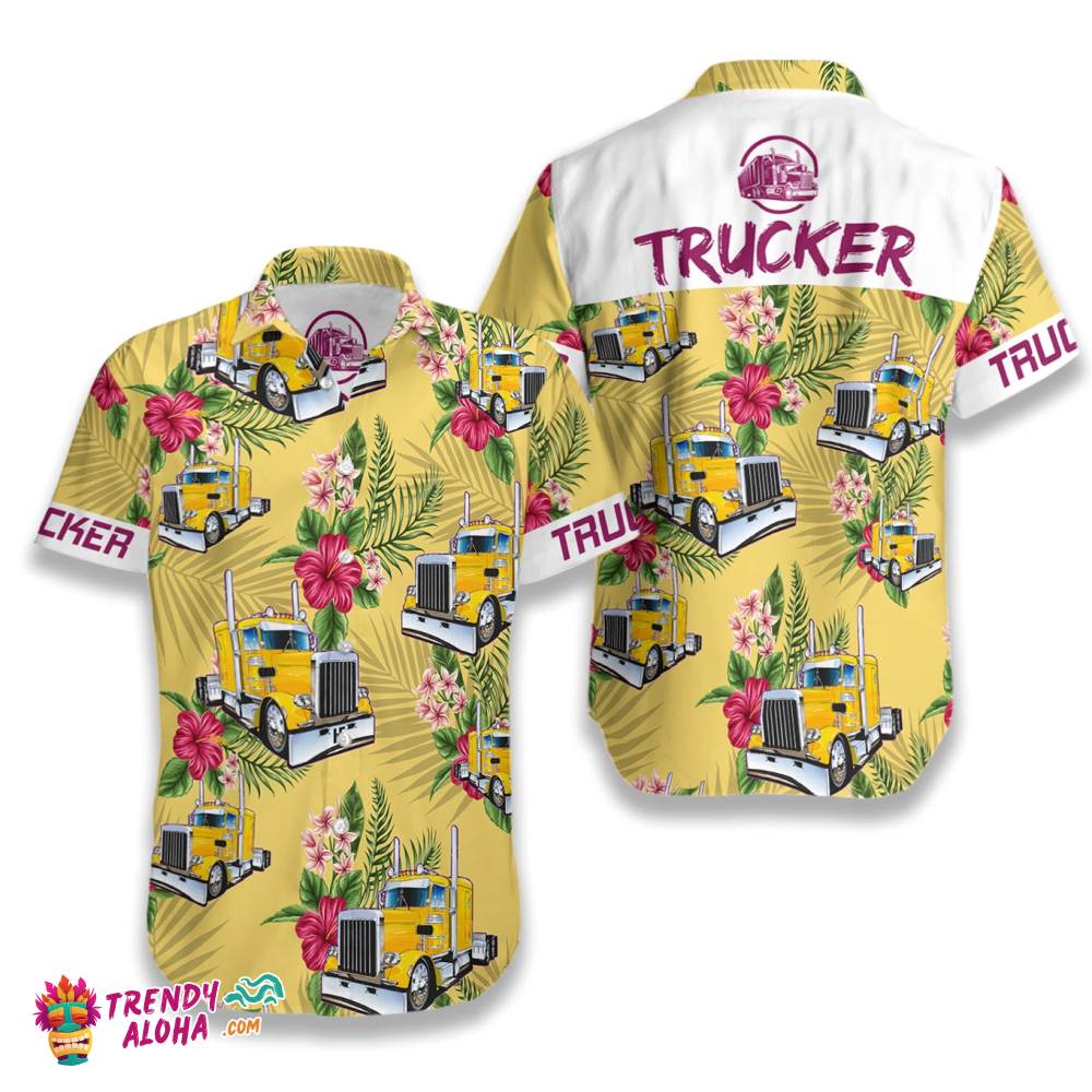 Trucker Hawaiian Shirt Trucker Hawaiian Shirt