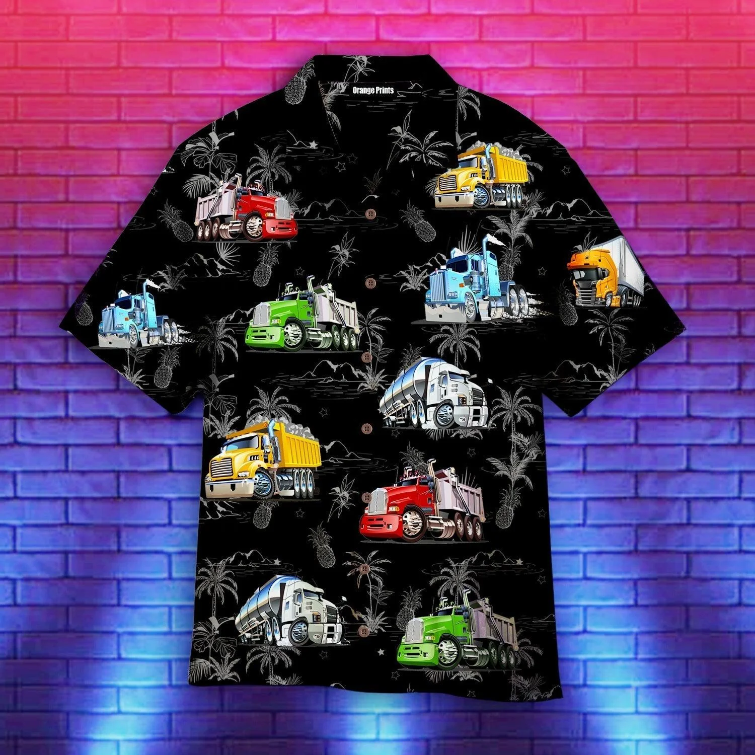 Trucker Love Their Job Hawaiian Shirt For