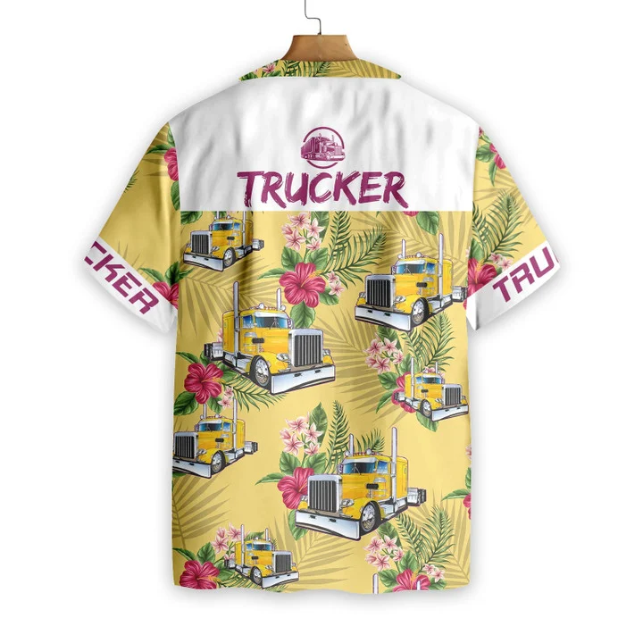 Trucker Trendy Hawaiian Shirt For Men And Women