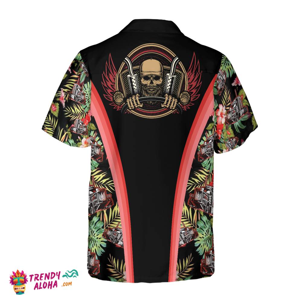 Trucker Tropical Hawaiian Shirt