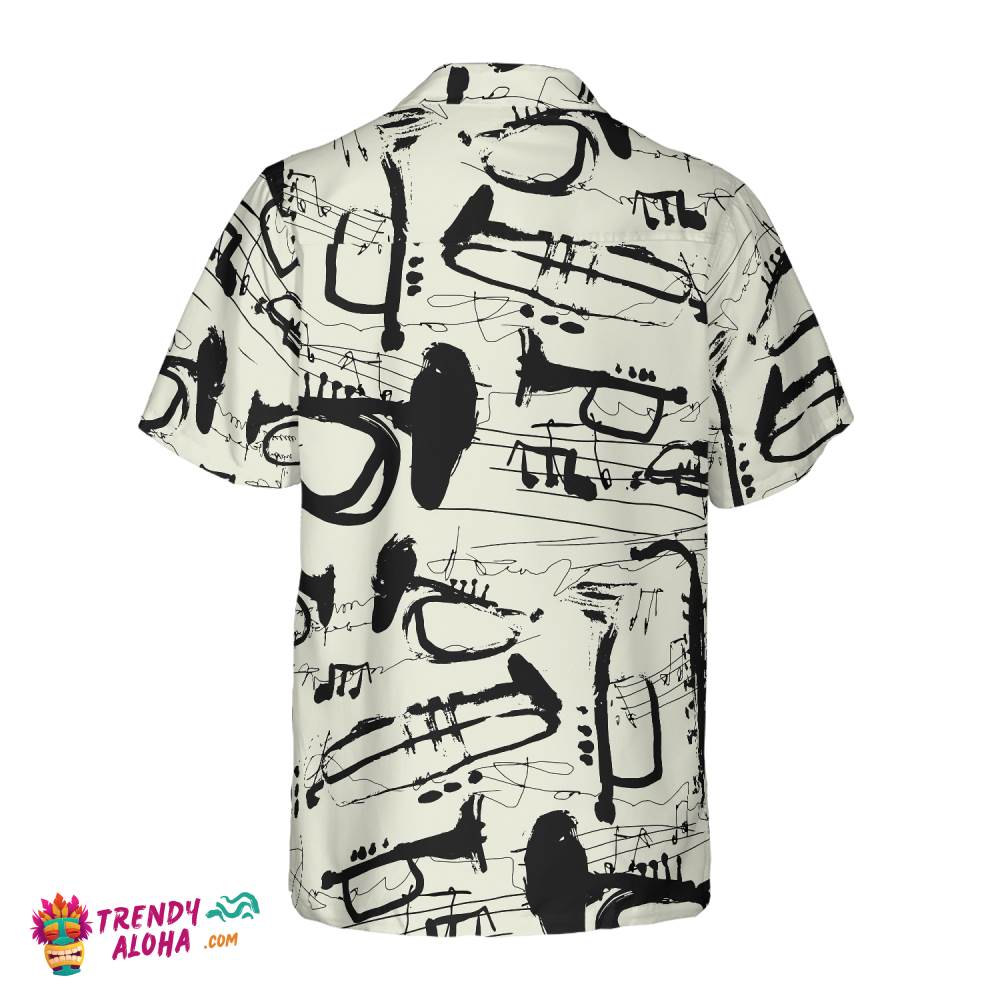 Trumpet Is Cool Hawaiian Shirt