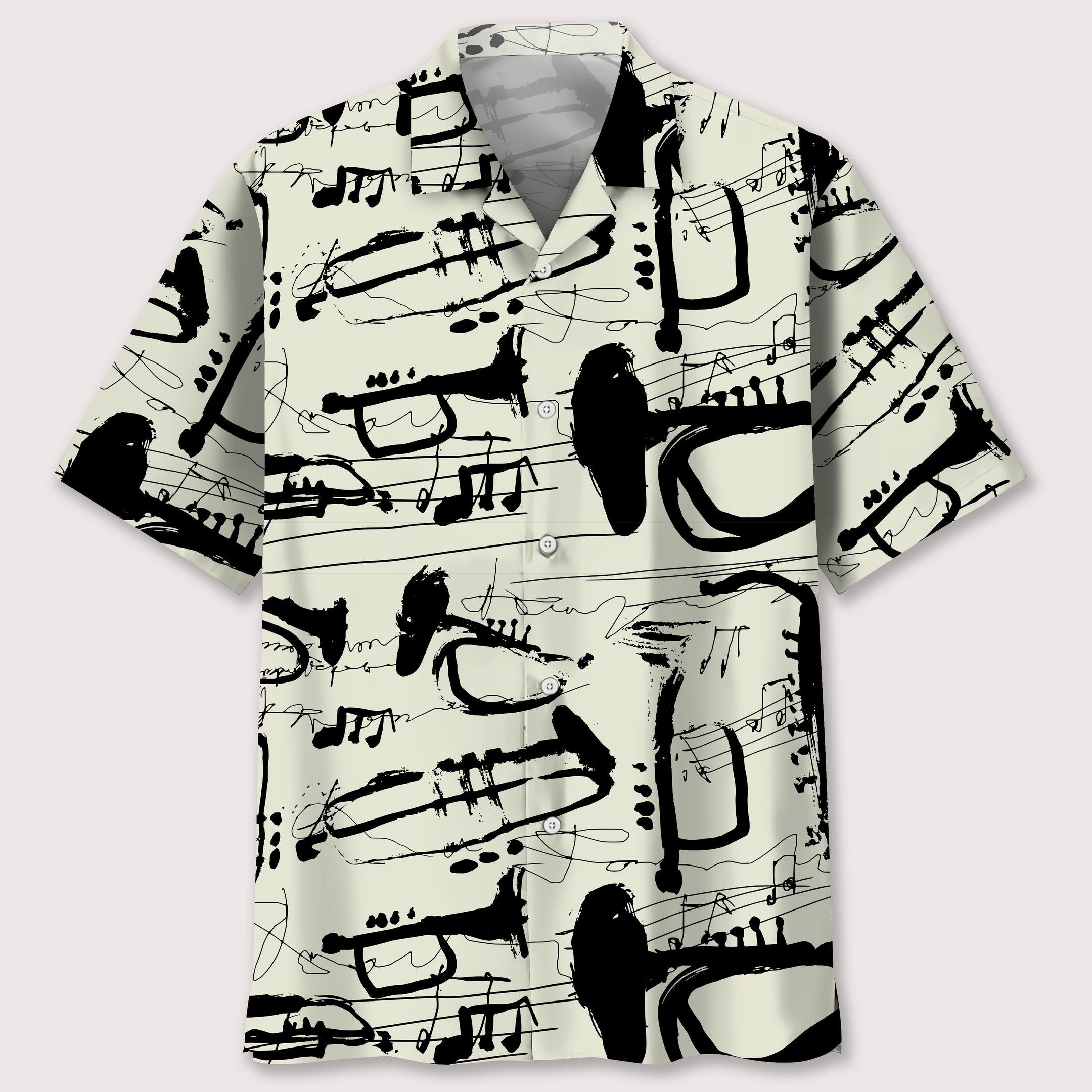 Trumpet Trendy Hawaiian Shirt