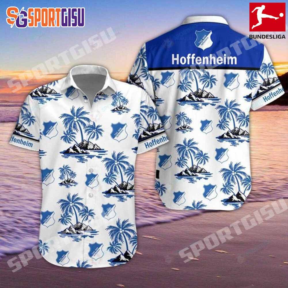 Tsg Hoffenheim Coconut Tree Hawaiian Shirt