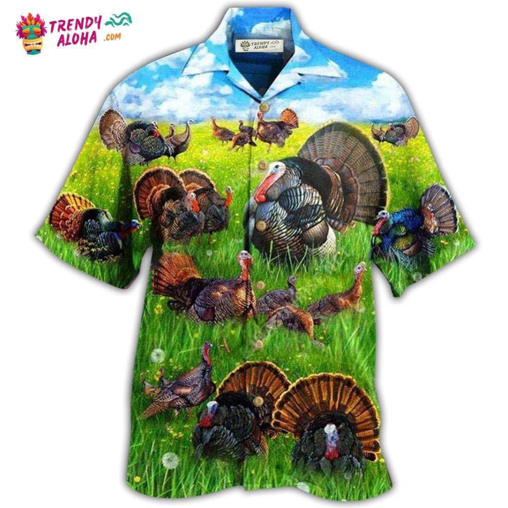 Turkey Animals Life Is Better With A Turkey Hawaiian Shirt – Trendy Aloha