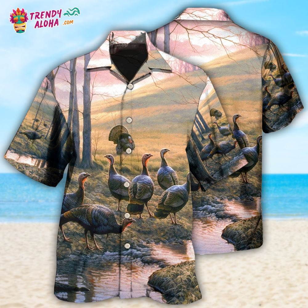 Turkey Beautiful Turkey Smile Hawaiian Shirt – Trendy Aloha