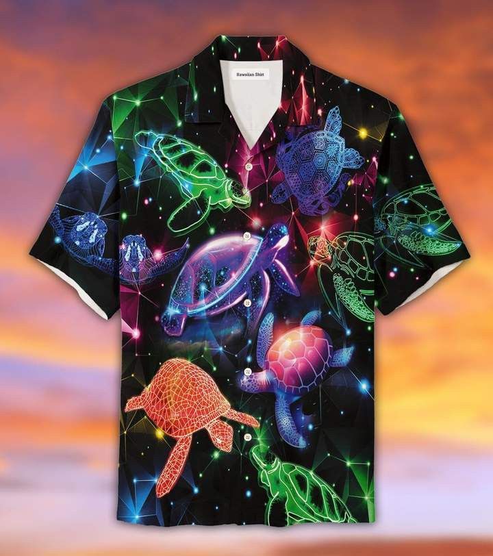 Turtle Aloha Trendy Hawaiian Shirts For Men & For Women, Turtle Short Sleeve Hawaiian Aloha Shirt