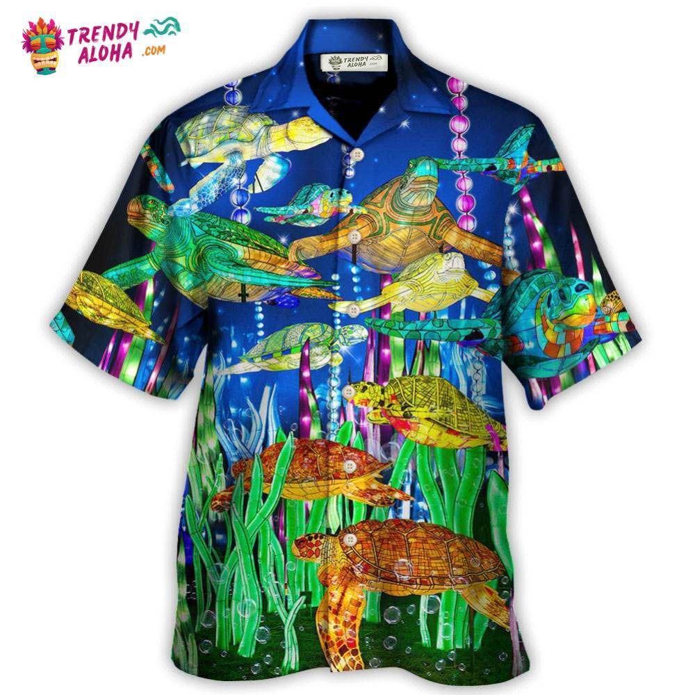 Turtle Find My Soul Into The Ocean Hawaiian Shirt – Trendy Aloha