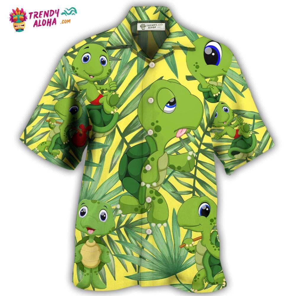 Turtle I Am A Slow Runner Hawaiian Shirt – Trendy Aloha