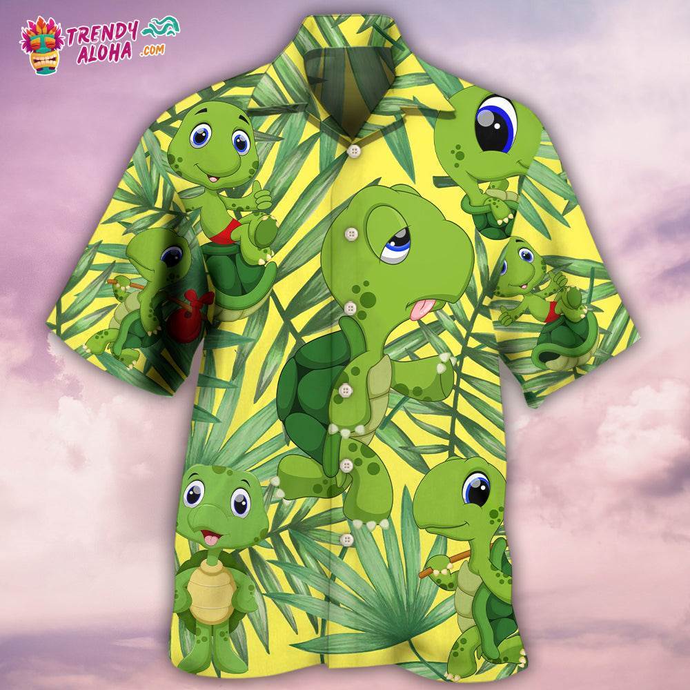 Turtle I Am A Slow Runner Hawaiian Shirt – Trendy Aloha