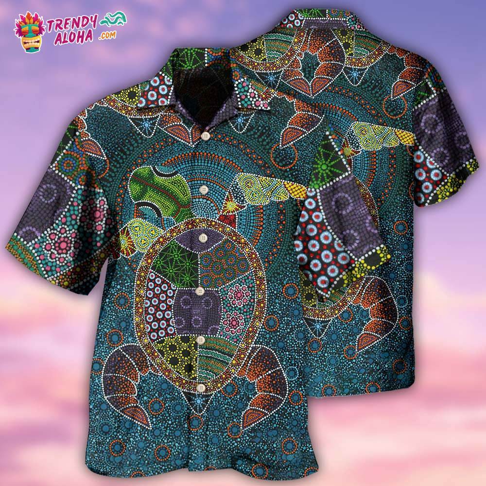 Turtle Love Life Style Hawaiian Shirt – Trendy Aloha