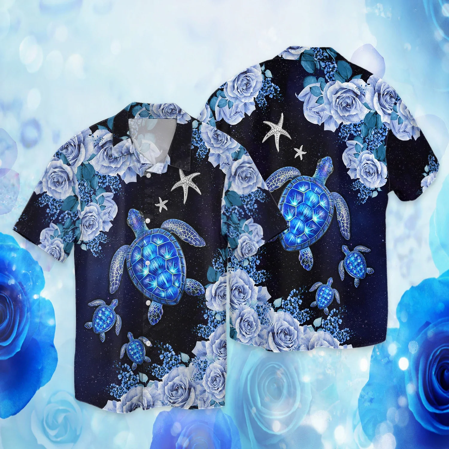 Turtle Lover Trendy Hawaiian Shirt Turtle 3D Full Print Hawaii Shirt For Women