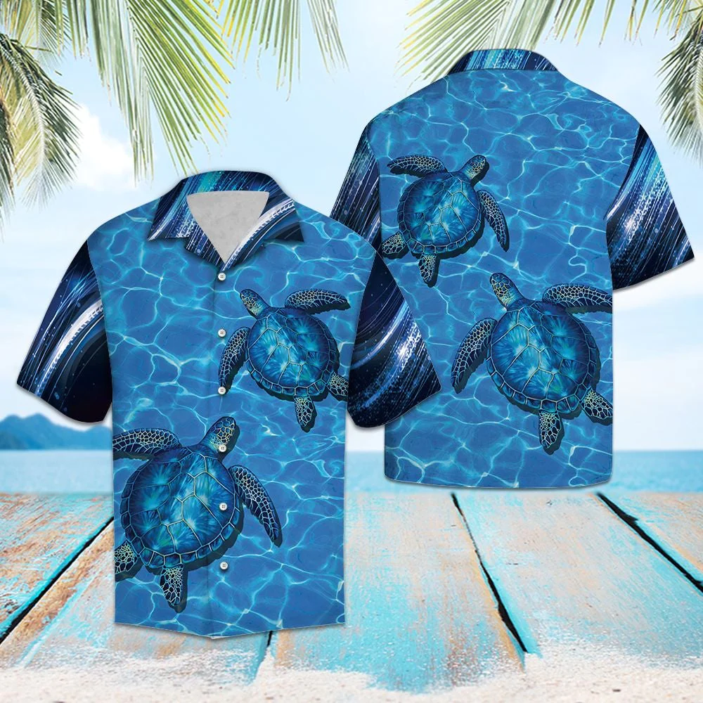 Turtle Soul Trendy Hawaiian Shirt, Turtle Lover Trendy Hawaiian Shirt For