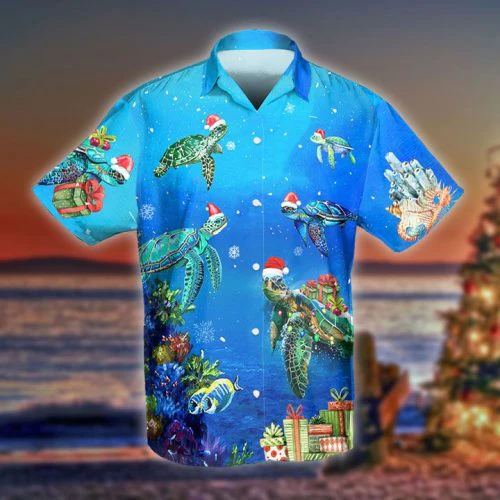 Turtle Trendy Hawaiian Shirt, Turtle Lover Trendy Hawaiian Shirt For