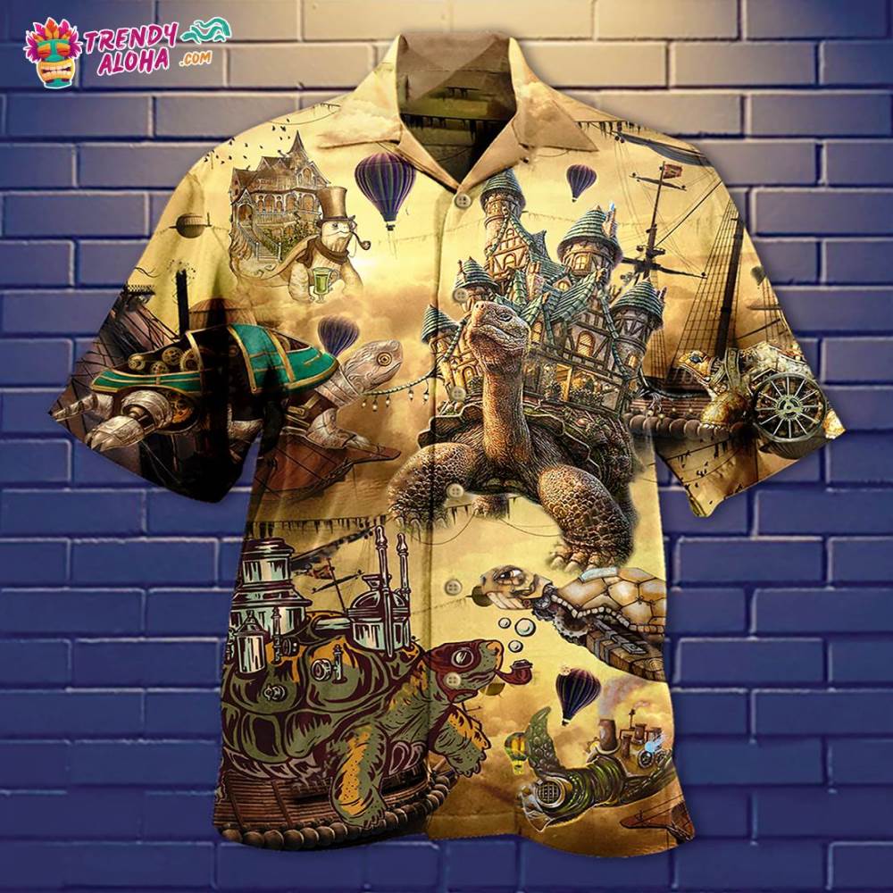Turtle Vintage House Hawaiian Shirt – Trendy Aloha
