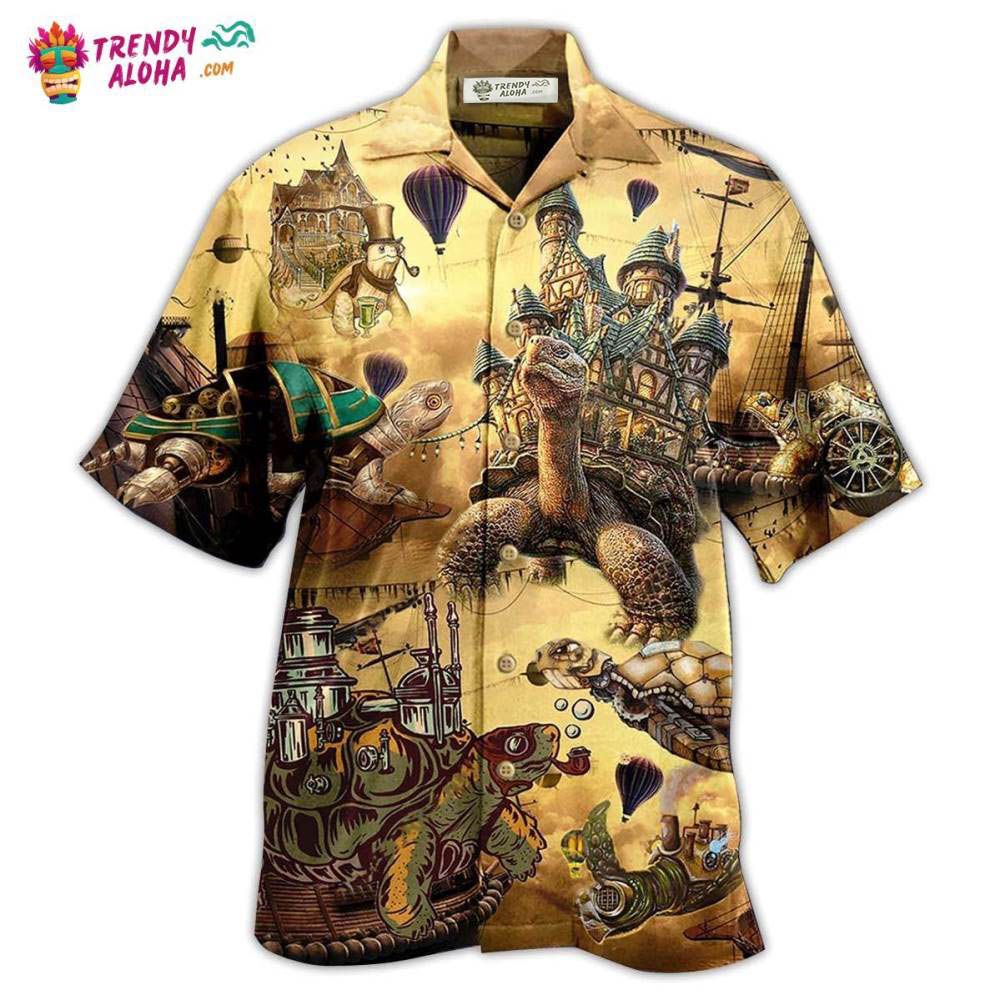 Turtle Vintage House Hawaiian Shirt – Trendy Aloha