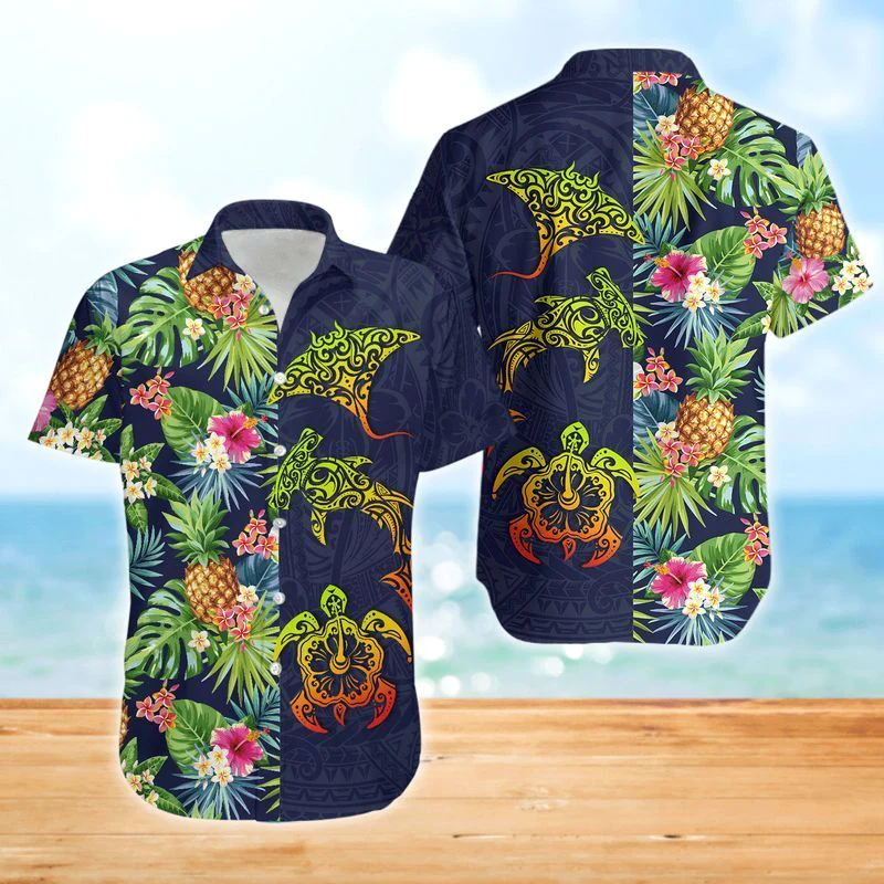 Turtles Trendy Hawaiian Shirt