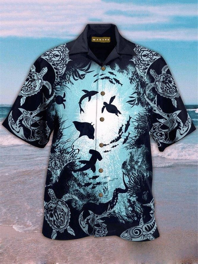 Turtles Trendy Hawaiian Shirt