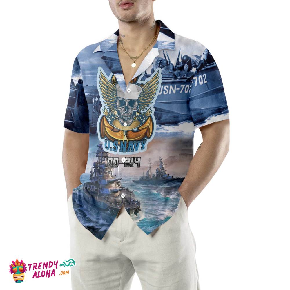 U.S Navy Dd-214 Hawaiian Shirt, Proud Veteran Shirt, Meaningful Gift For Us Navy Veteran U.S Navy Dd-214 Hawaiian Shirt, Proud Veteran Shirt, Meaningful Gift For Us Navy Veteran
