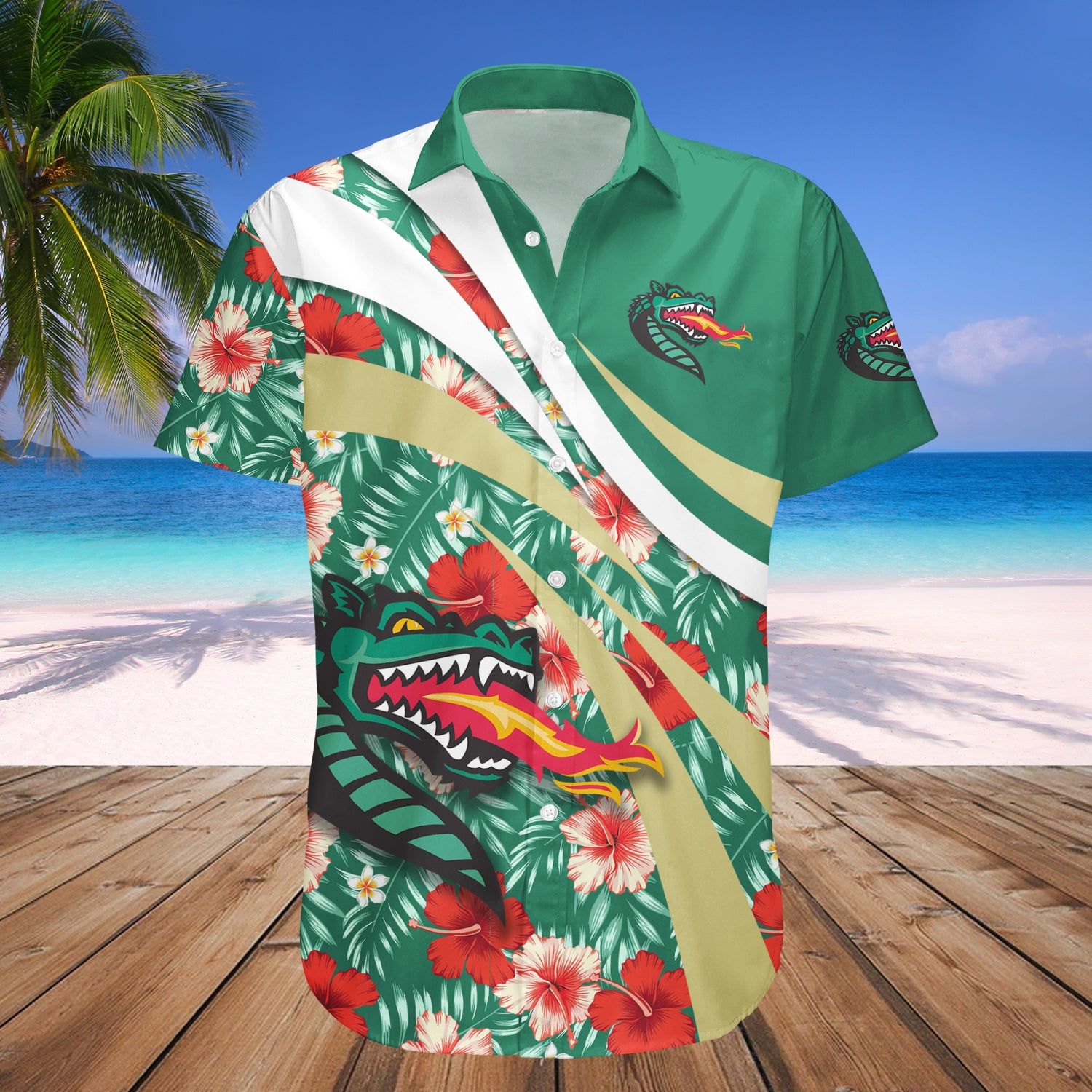 Uab Blazers Hawaii Shirt Hibiscus Sport Style – NCAA
