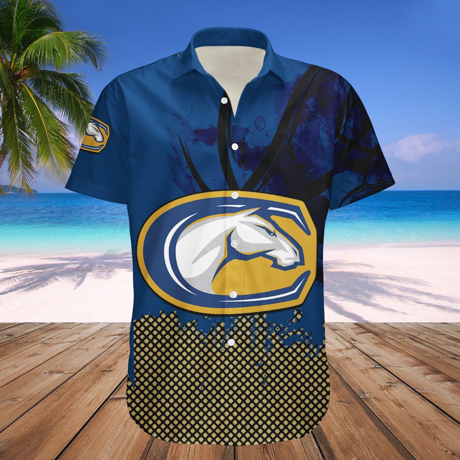 Uc Davis Aggies Hawaii Shirt Basketball Net Grunge Pattern – NCAA