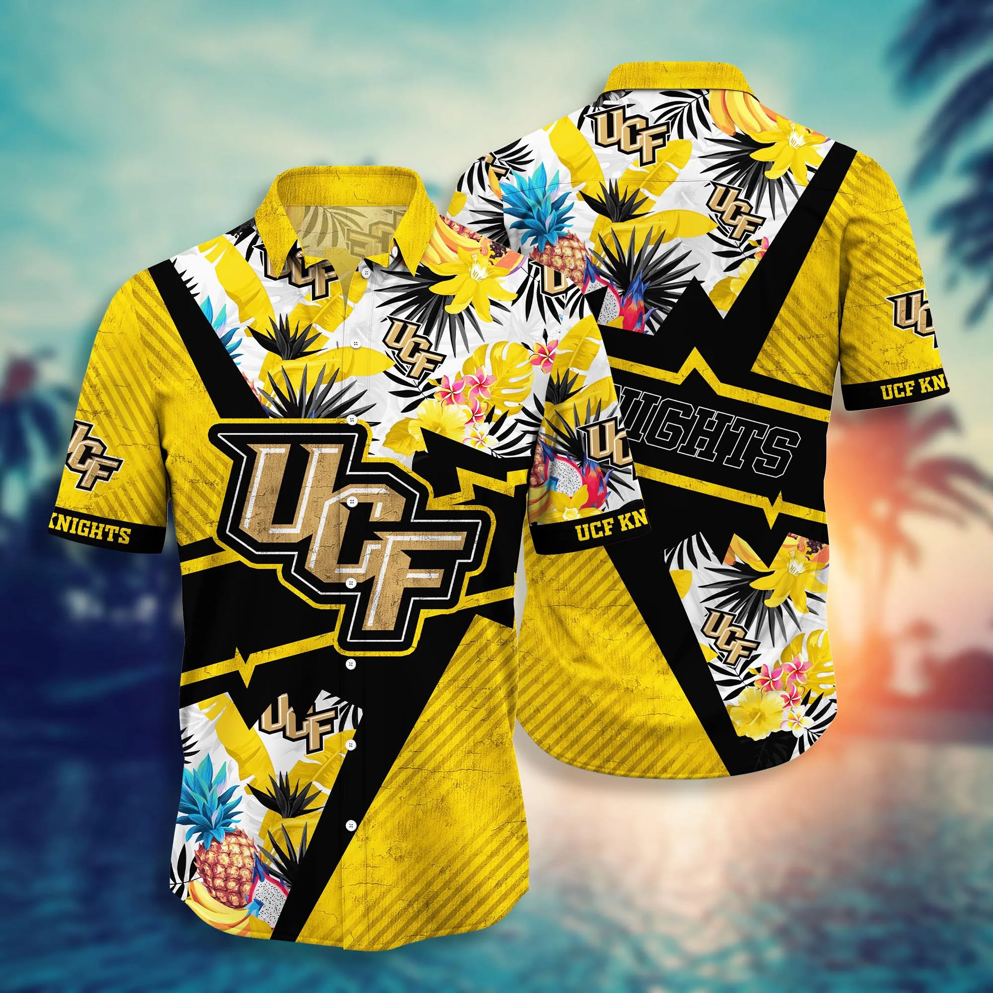 Ucf Knights NCAA Hawaiian Shirt Balmy Aloha Shirt Ucf Knights NCAA Hawaiian Shirt Balmy Aloha Shirt