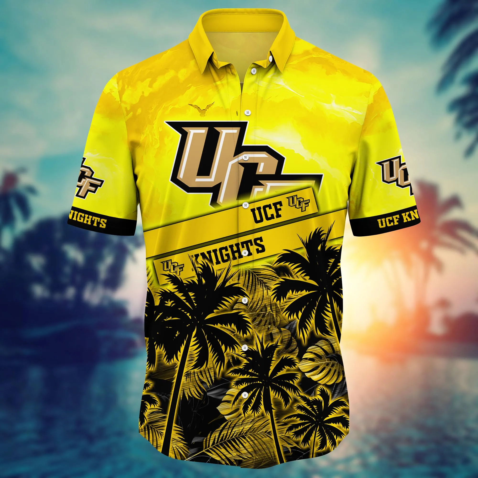 Ucf Knights NCAA Hawaiian Shirt Beachwear Aloha Shirt