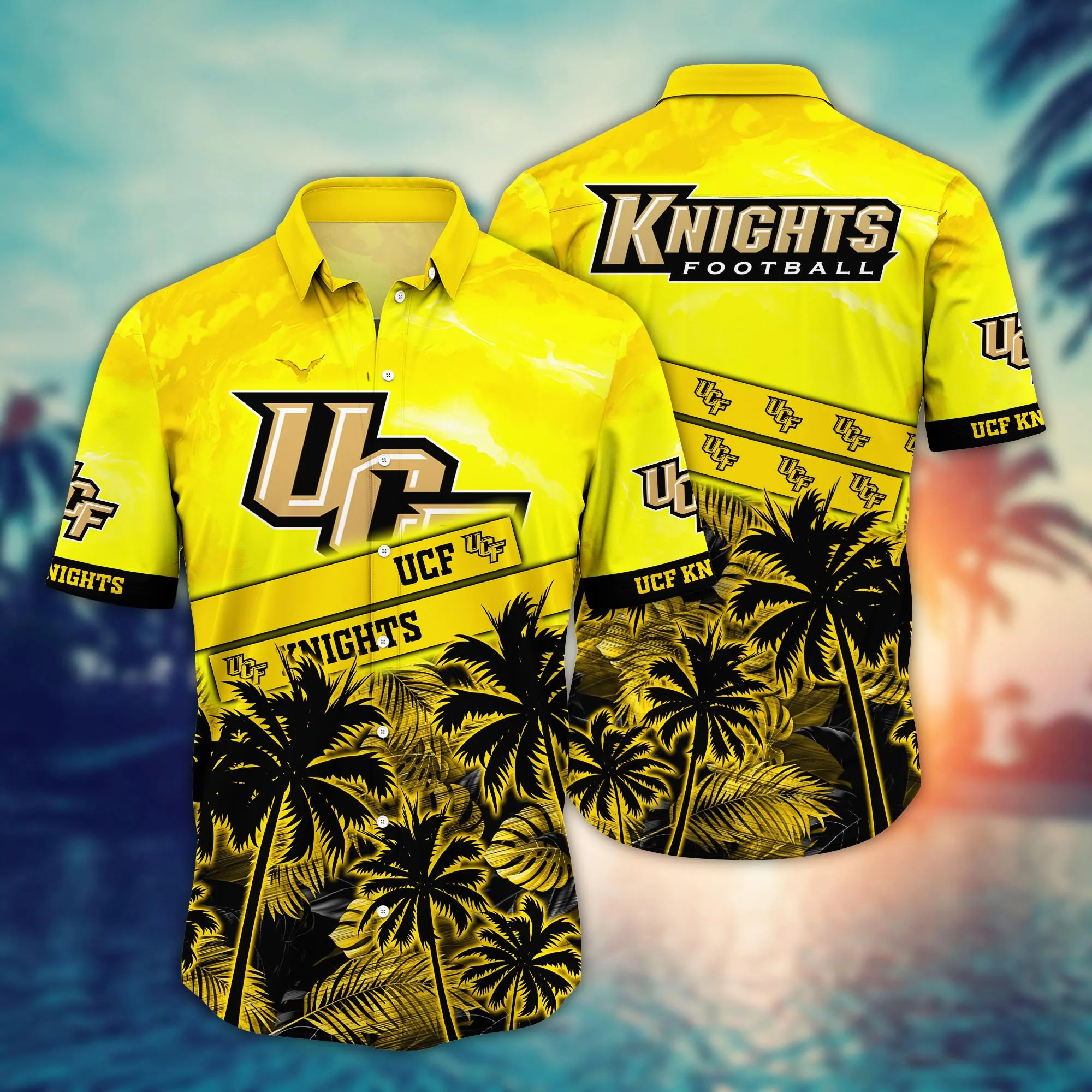 Ucf Knights NCAA Hawaiian Shirt Beachwear Aloha Shirt Ucf Knights NCAA Hawaiian Shirt Beachwear Aloha Shirt