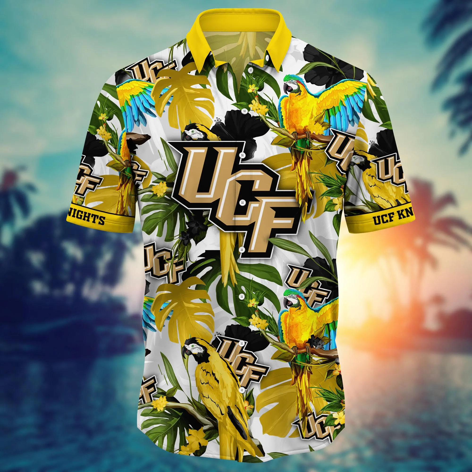 Ucf Knights NCAA Hawaiian Shirt Breaktime Aloha Shirt
