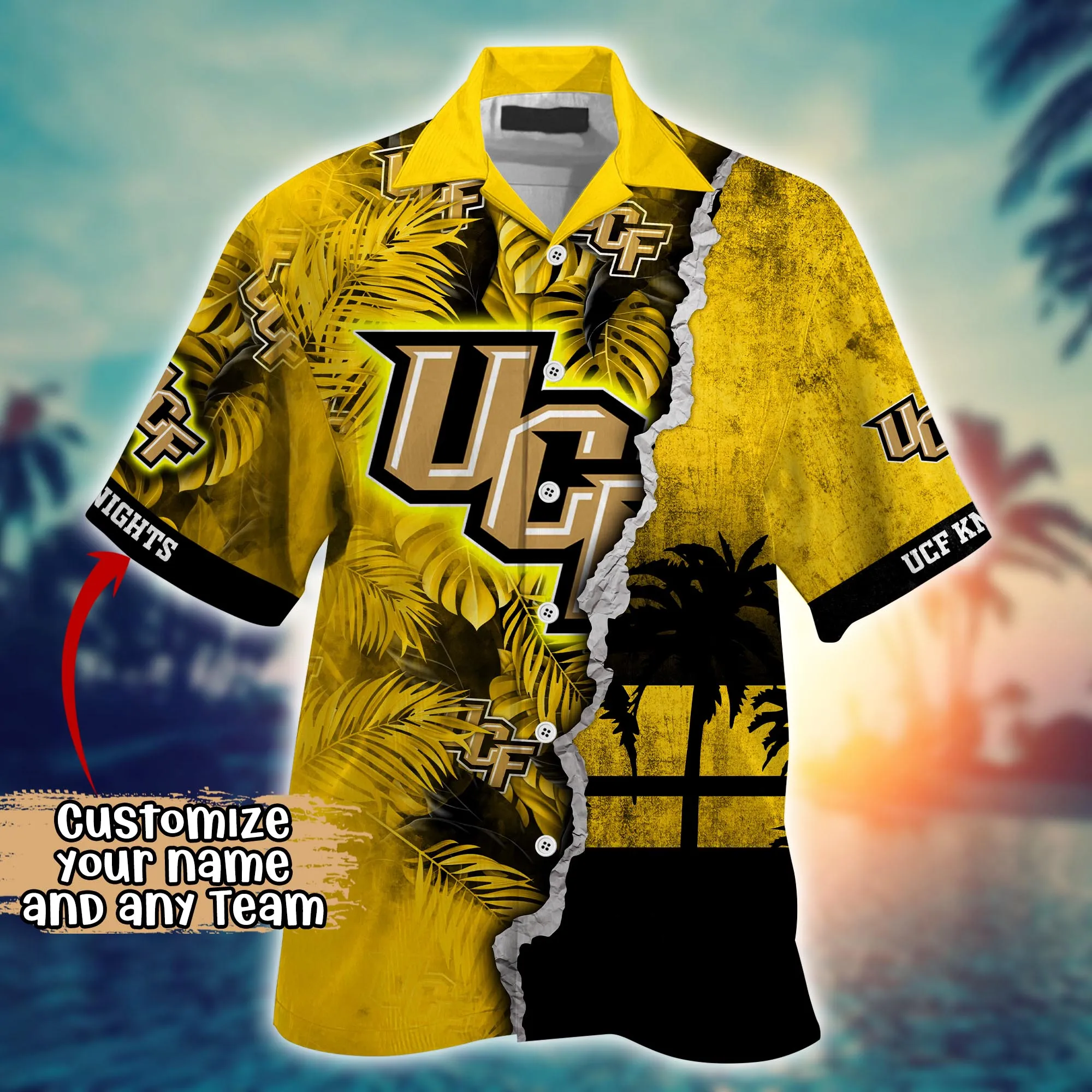 Ucf Knights NCAA Hawaiian Shirt Custom Lemonade Stands Aloha Shirt