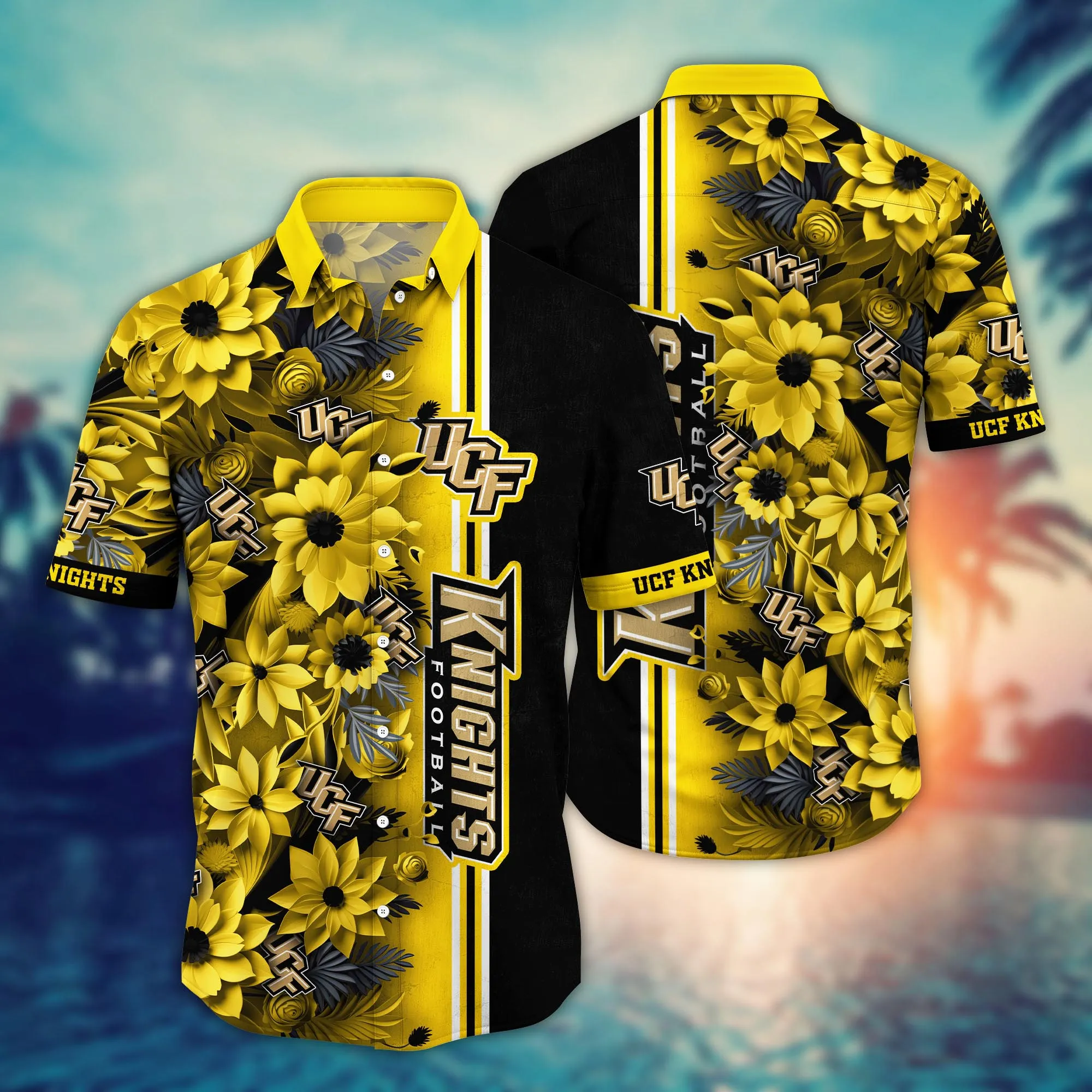 Ucf Knights NCAA Hawaiian Shirt Custom Vacation Spots Aloha Shirt Ucf Knights NCAA Hawaiian Shirt Custom Vacation Spots Aloha Shirt