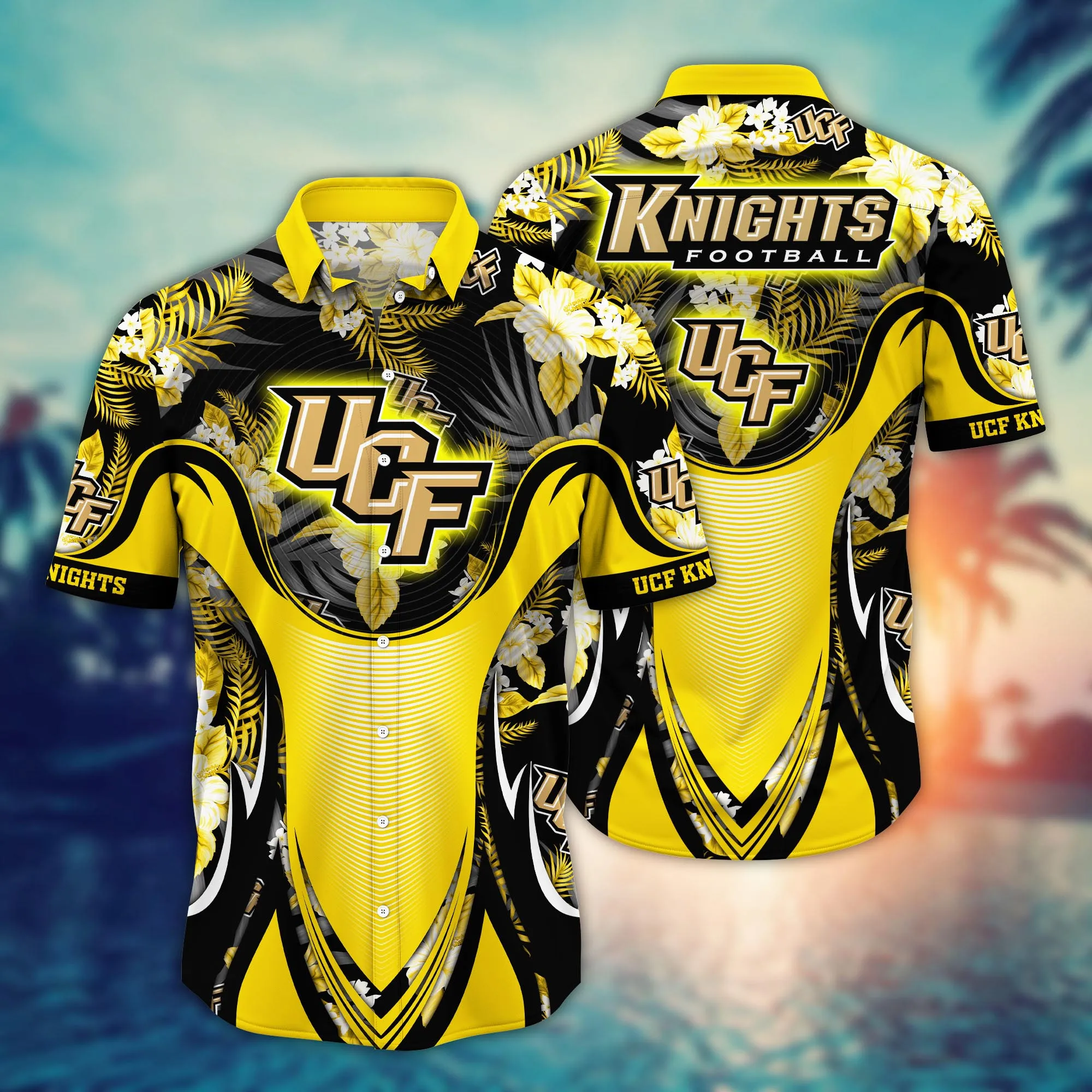 Ucf Knights NCAA Hawaiian Shirt Ocean Waves Aloha Shirt Ucf Knights NCAA Hawaiian Shirt Ocean Waves Aloha Shirt
