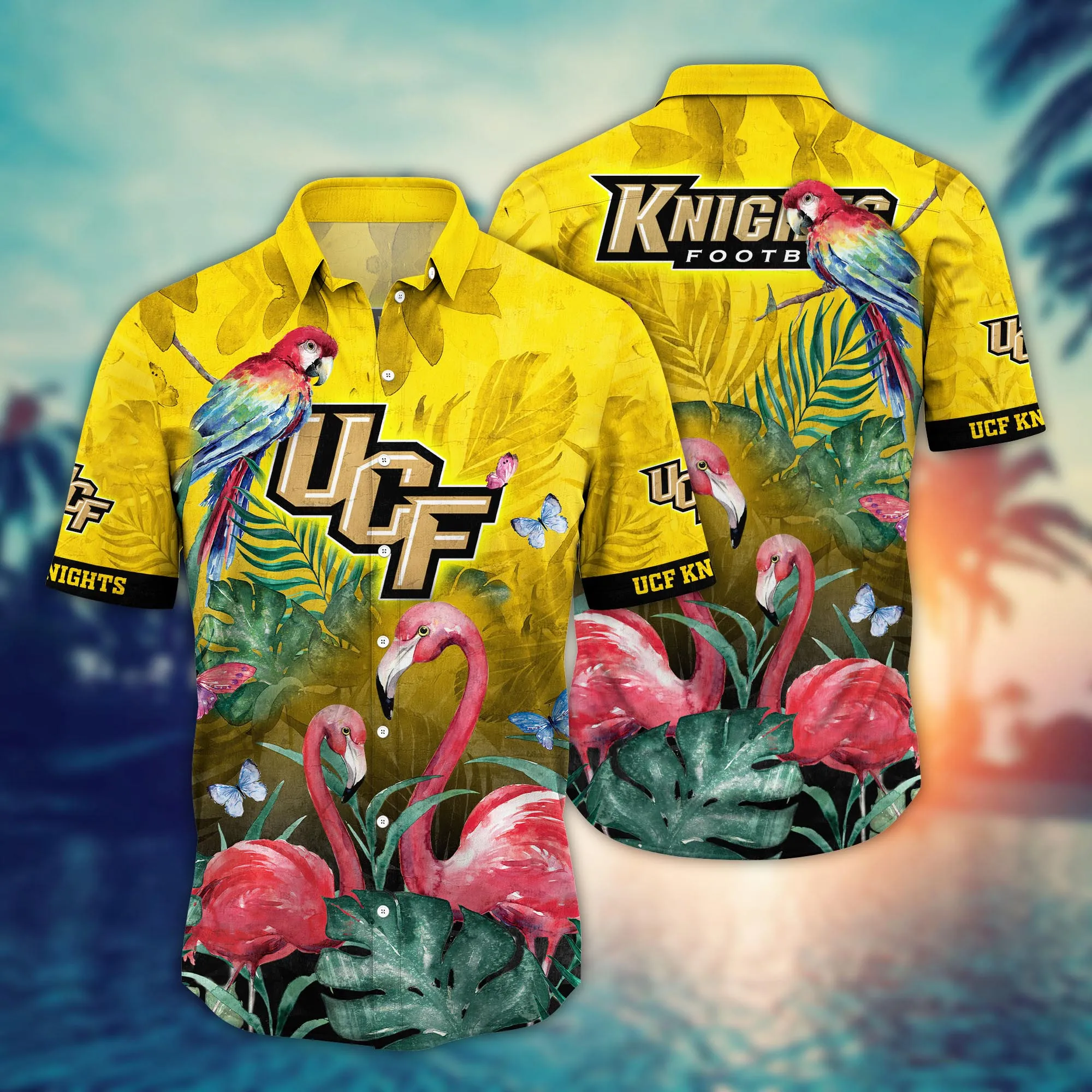 Ucf Knights NCAA Hawaiian Shirt Tropical Aloha Shirt