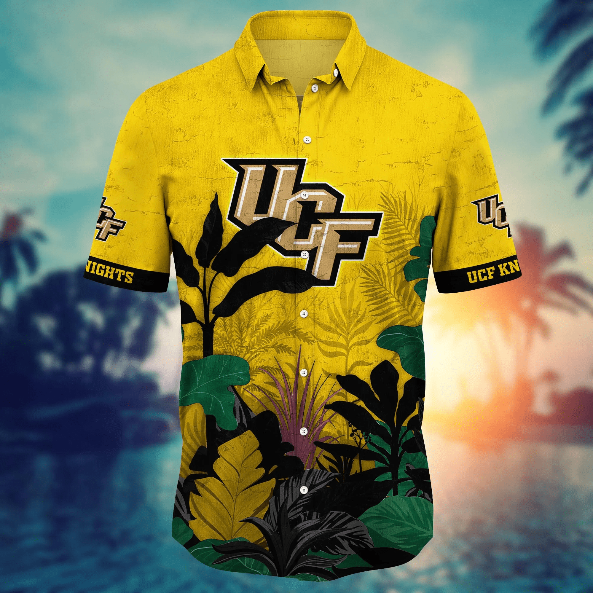 Ucf Knights NCAA Hawaiian Shirt Vacation Time Aloha Shirt