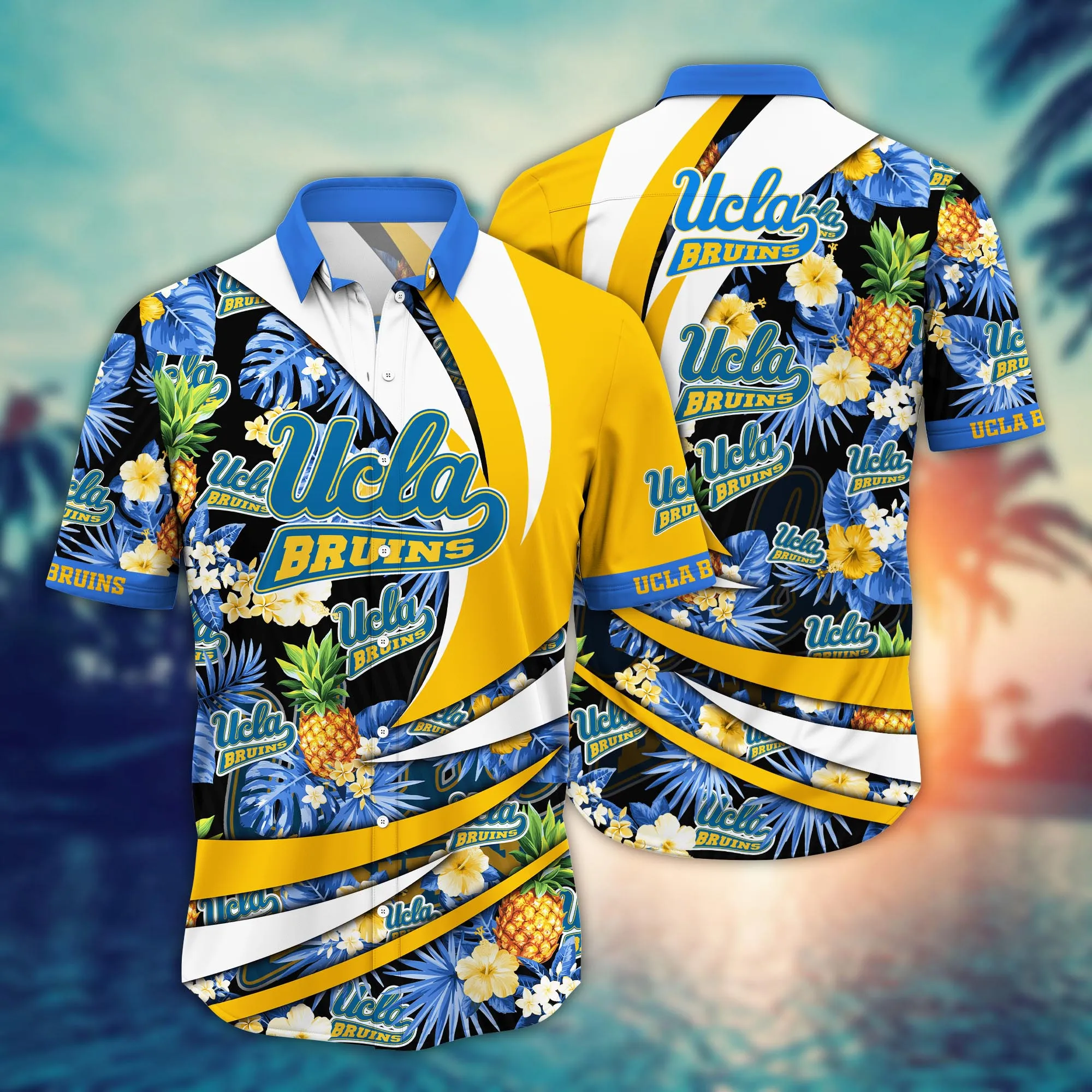 Ucla Bruins Hawaiian Shirt August Aloha Shirt Ucla Bruins Hawaiian Shirt August Aloha Shirt