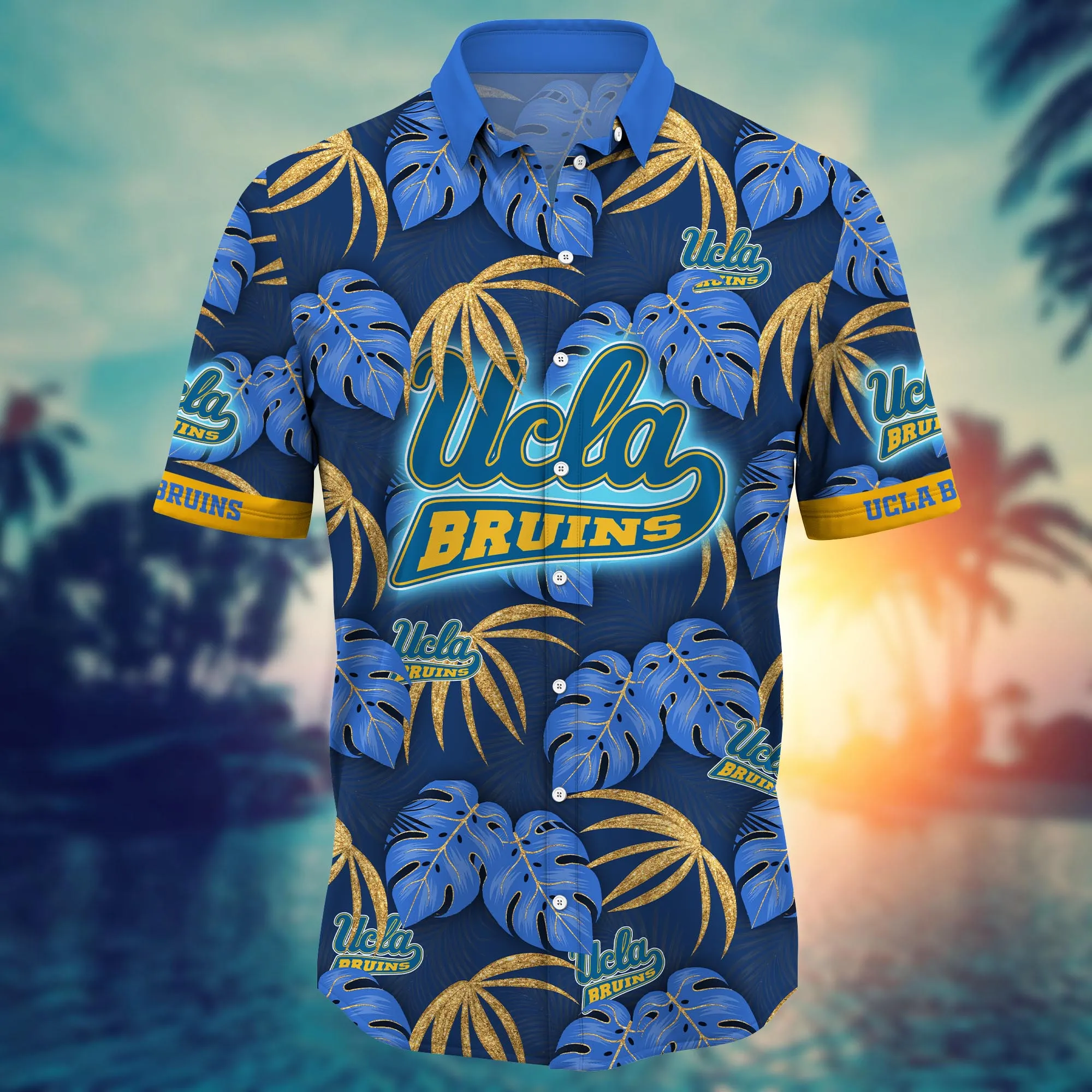 Ucla Bruins NCAA Hawaiian Shirt Breezy Aloha Shirt