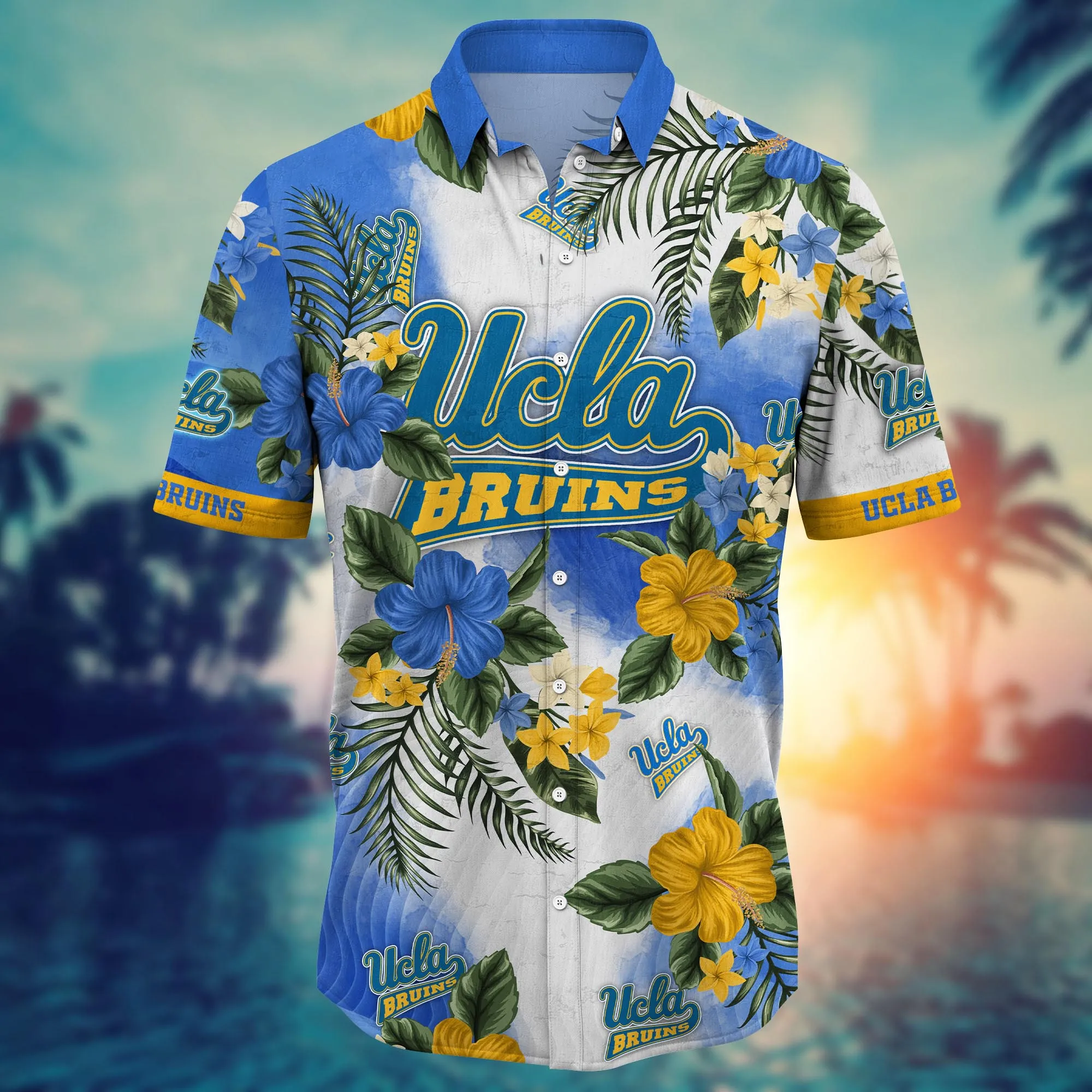 Ucla Bruins NCAA Hawaiian Shirt Mosquito Bitestime Aloha Shirt