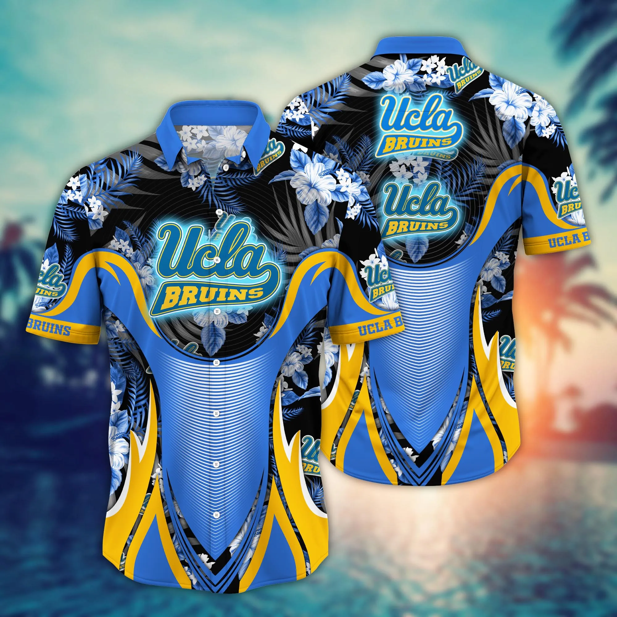 Ucla Bruins NCAA Hawaiian Shirt Picnics Aloha Shirt Ucla Bruins NCAA Hawaiian Shirt Picnics Aloha Shirt