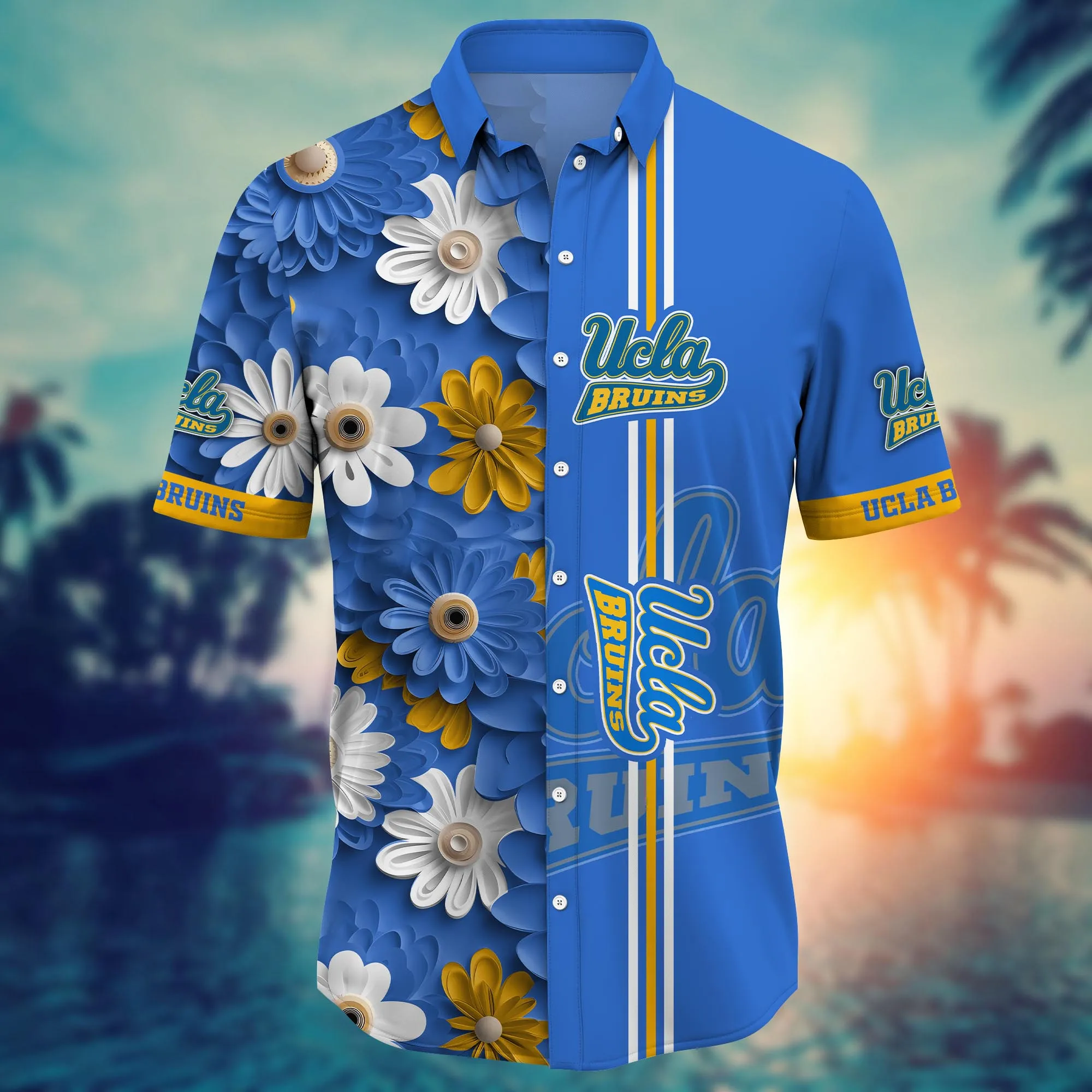 Ucla Bruins NCAA Hawaiian Shirt Seaside Game Of Goals Shirts