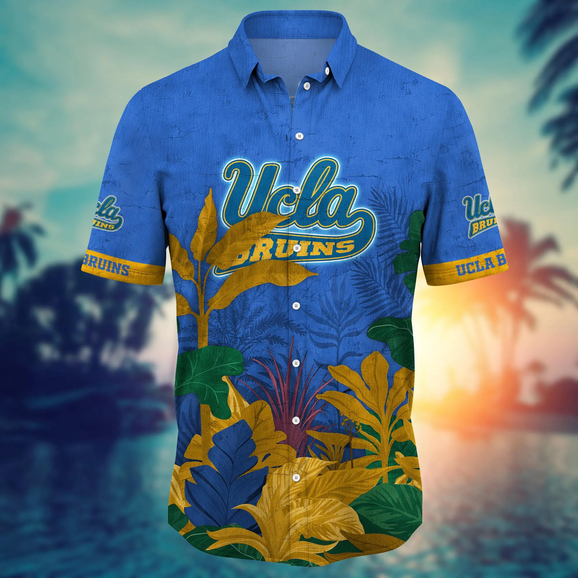 Ucla Bruins NCAA Hawaiian Shirt Tan Lines Aloha Shirt