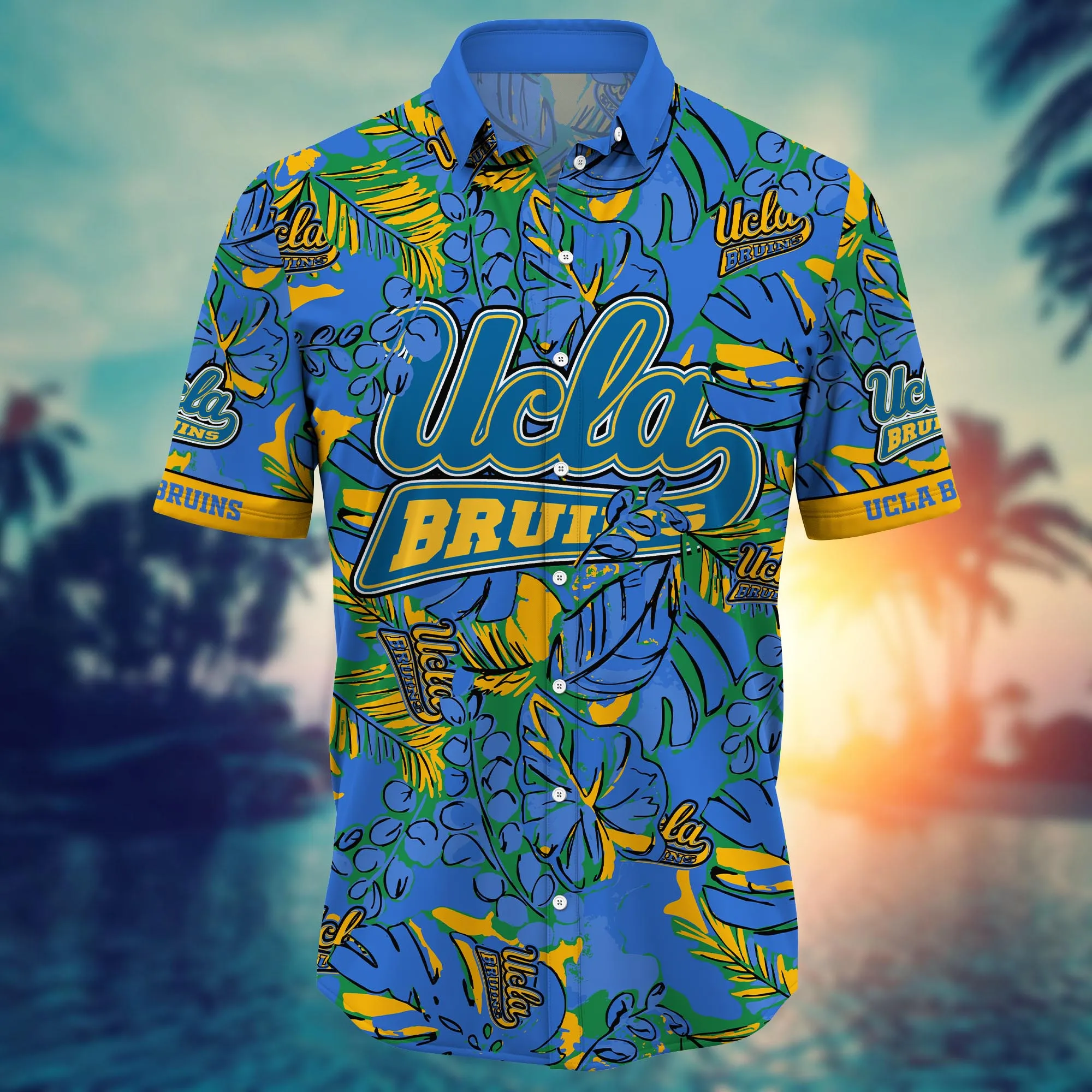 Ucla Bruins NCAA Hawaiian Shirt Vacation Aloha Shirt