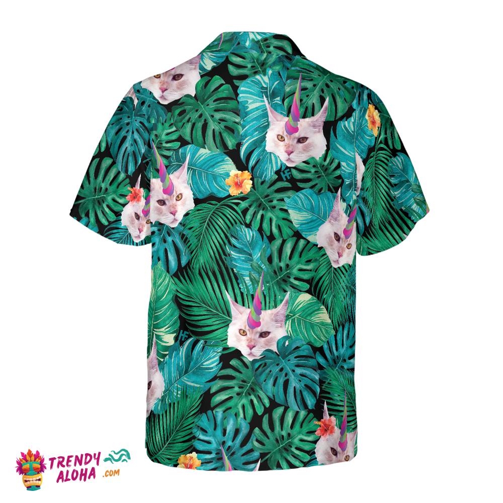 Unicorn Cat Hawaiian Shirt