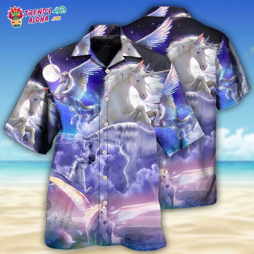 Unicorn Such A Fantasy Unicorn Hawaiian Shirt – Trendy Aloha