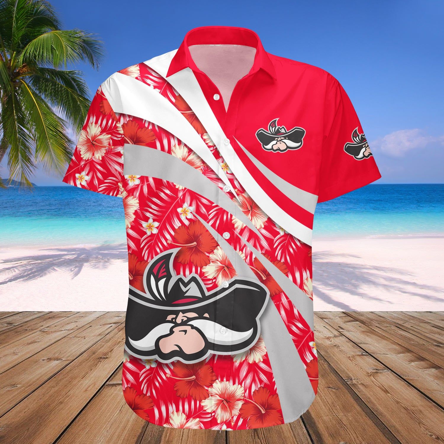 Unlv Rebels Hawaii Shirt Hibiscus Sport Style – NCAA