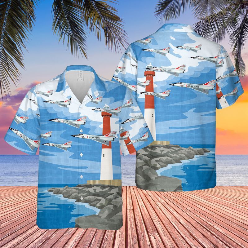 Us Air Force Convair F-106 Delta Dart New Jersey Trendy Hawaiian Shirt