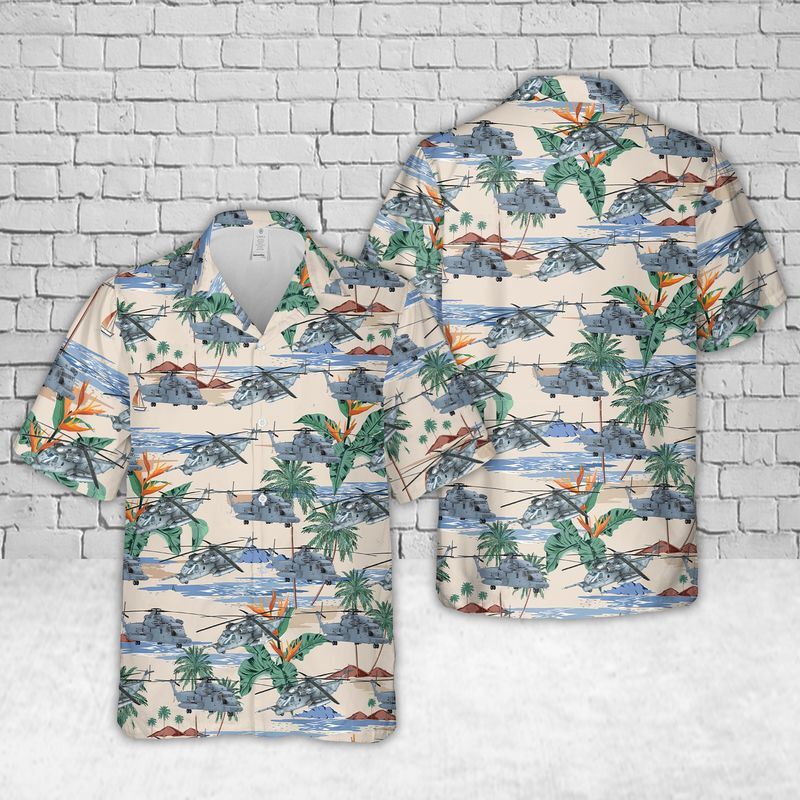 Us Air Force Sikorsky Mh-53 Pave Low Trendy Hawaiian Shirt, Trendy Hawaiian Shirt For Men, Women