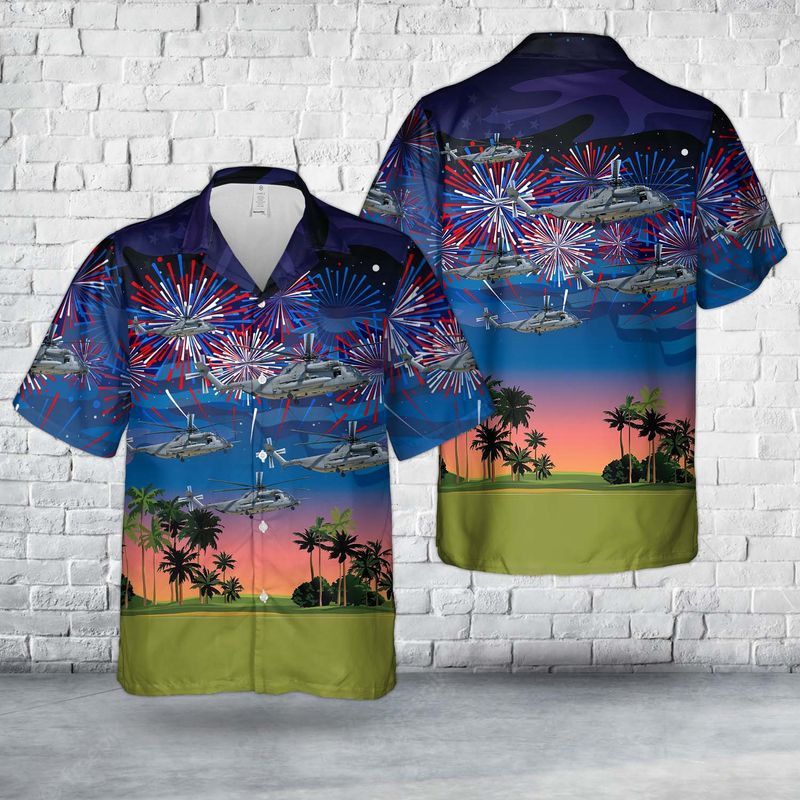 Us Air Force Sikorsky Mh-53M Pave Low Iv 69-5796, 4Th Of July Trendy Hawaiian Shirt For Men And Women